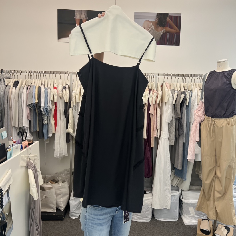 MAG韓國直郵女士新品職業時尚熱賣推薦休閑連衣裙不含內搭MAG連衣裙