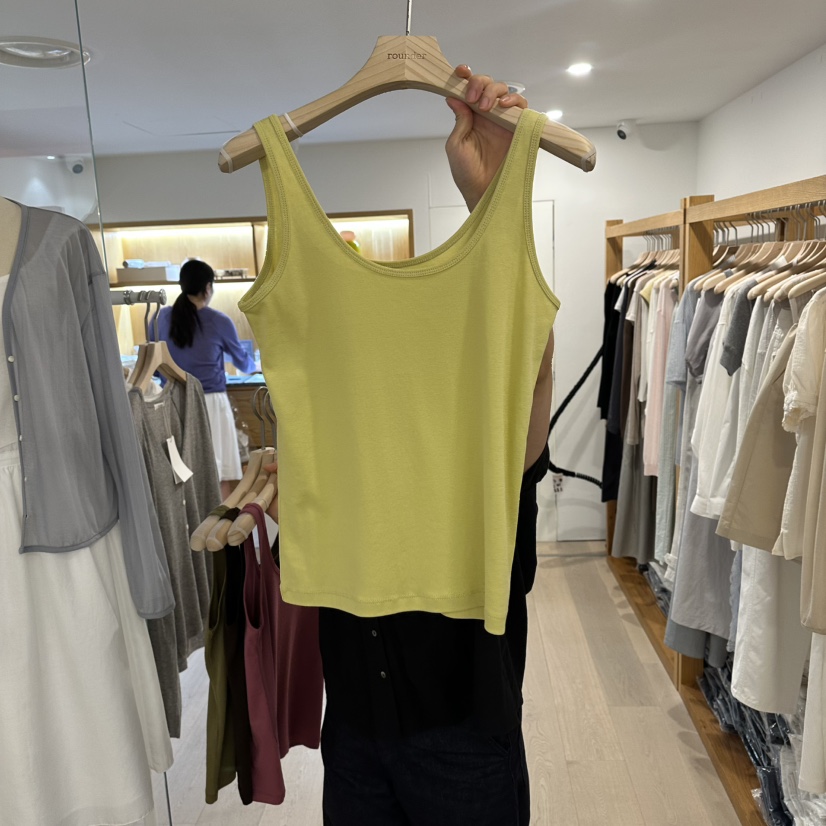 ROUNDER韓國直郵女士新品休閑26夏季推薦26春夏熱賣吊帶背心ROUNDER吊帶/背心圖色1