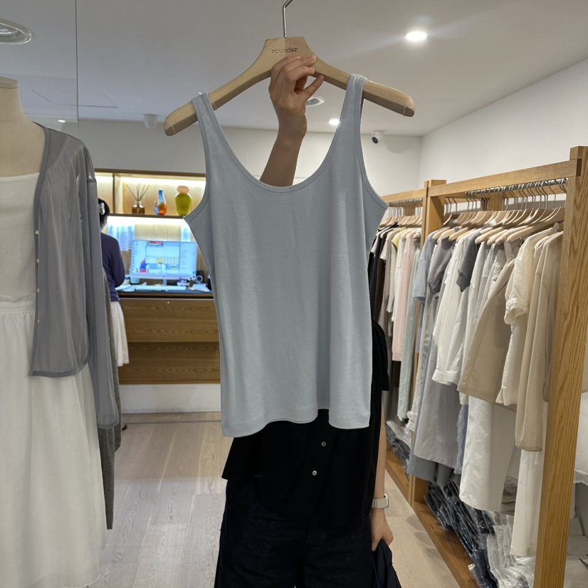 ROUNDER韓國直郵女士新品休閑26夏季推薦26春夏熱賣吊帶背心ROUNDER吊帶/背心圖色6
