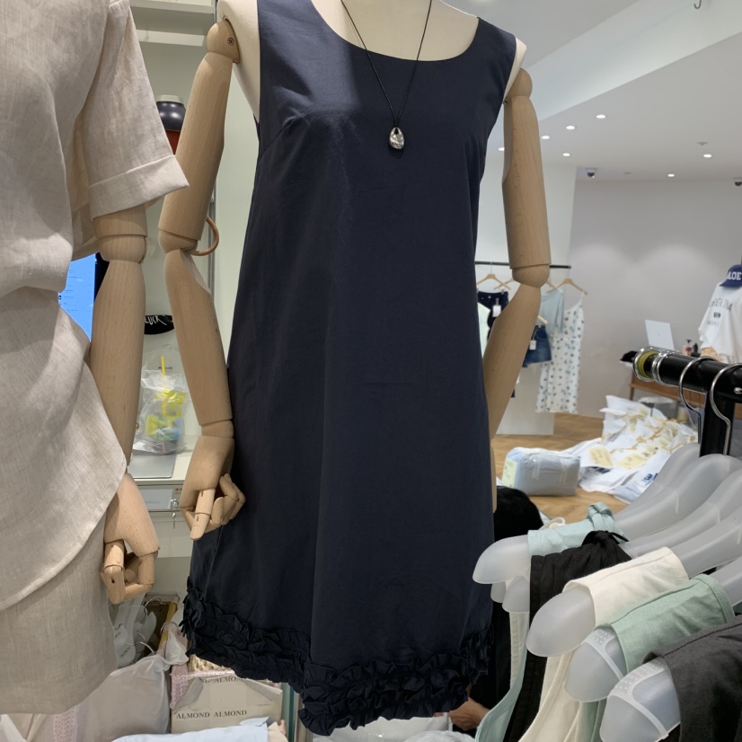 ALMOND韓國東大門代購女士新款推薦人氣時尚休閑職業連衣裙ALMOND連衣裙圖色1