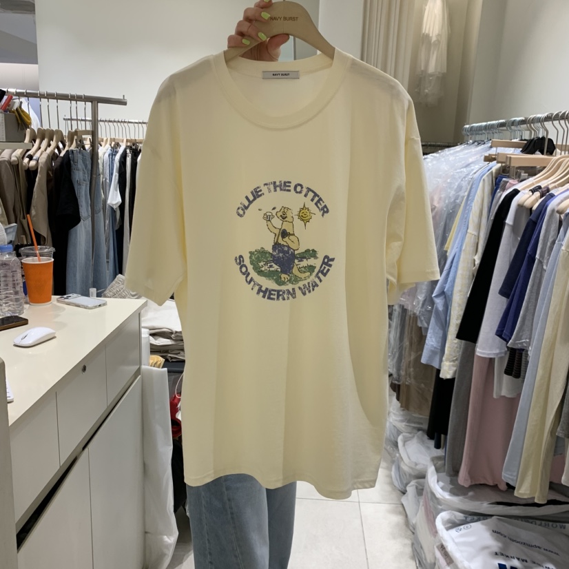 NAVYBURST東大門實拍韓國女裝新款時尚休閑職業推薦26夏季T恤NAVY BURSTT恤圖色2