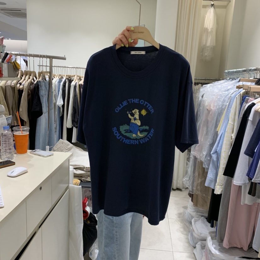NAVYBURST東大門實拍韓國女裝新款時尚休閑職業推薦26夏季T恤NAVY BURSTT恤圖色4