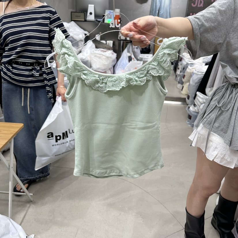 JUDYQUE韓國直郵實拍女士新款職業26夏季推薦吊帶背心無袖JUDYQUE吊帶/背心