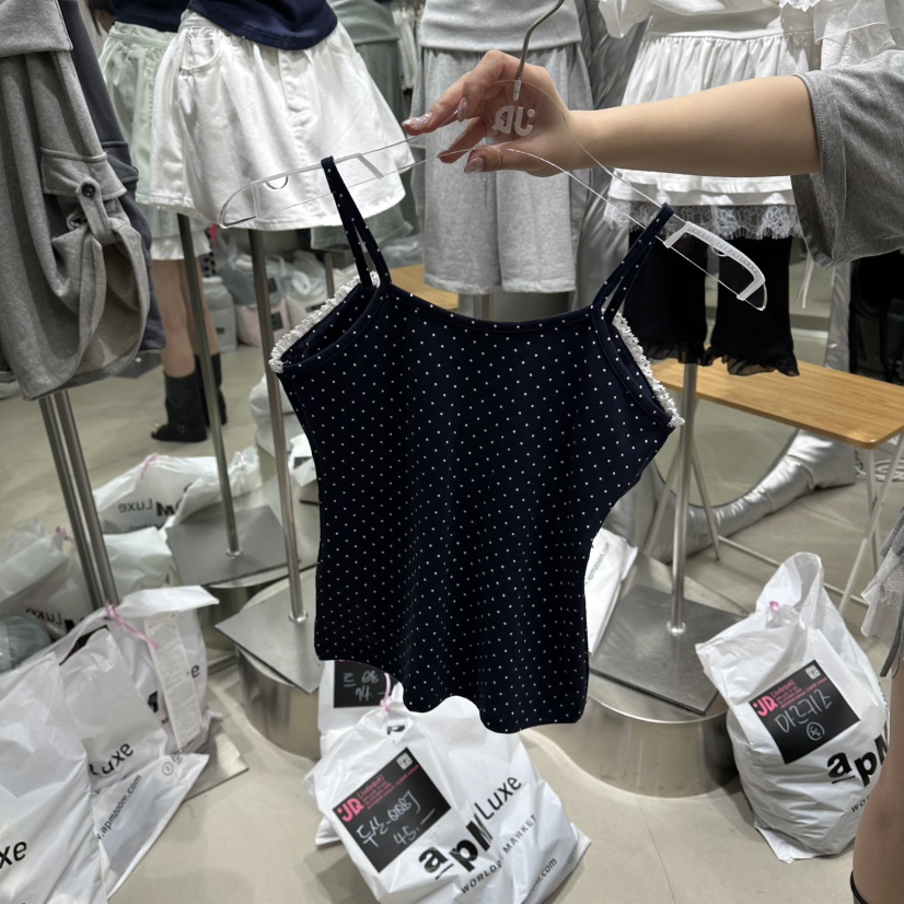 JUDYQUE韓國直郵實拍女裝新品人氣職業26春夏吊帶背心無袖JUDYQUE吊帶/背心