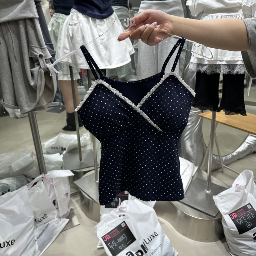 JUDYQUE韓國直郵實拍女裝新品人氣職業26春夏吊帶背心無袖JUDYQUE吊帶/背心圖色2