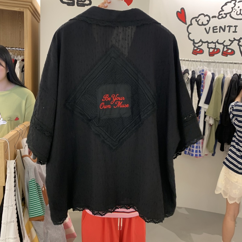 VENTI韓國直郵實拍女裝新款26春夏推薦人氣休閑熱賣夾克亞麻VENTI夾克