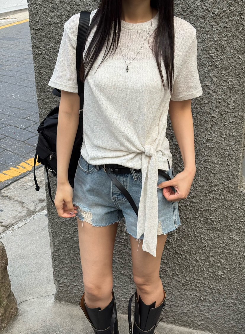 Verbena韓國東大門代購女裝新款時尚推薦人氣休閑26春夏T恤VerbenaT恤