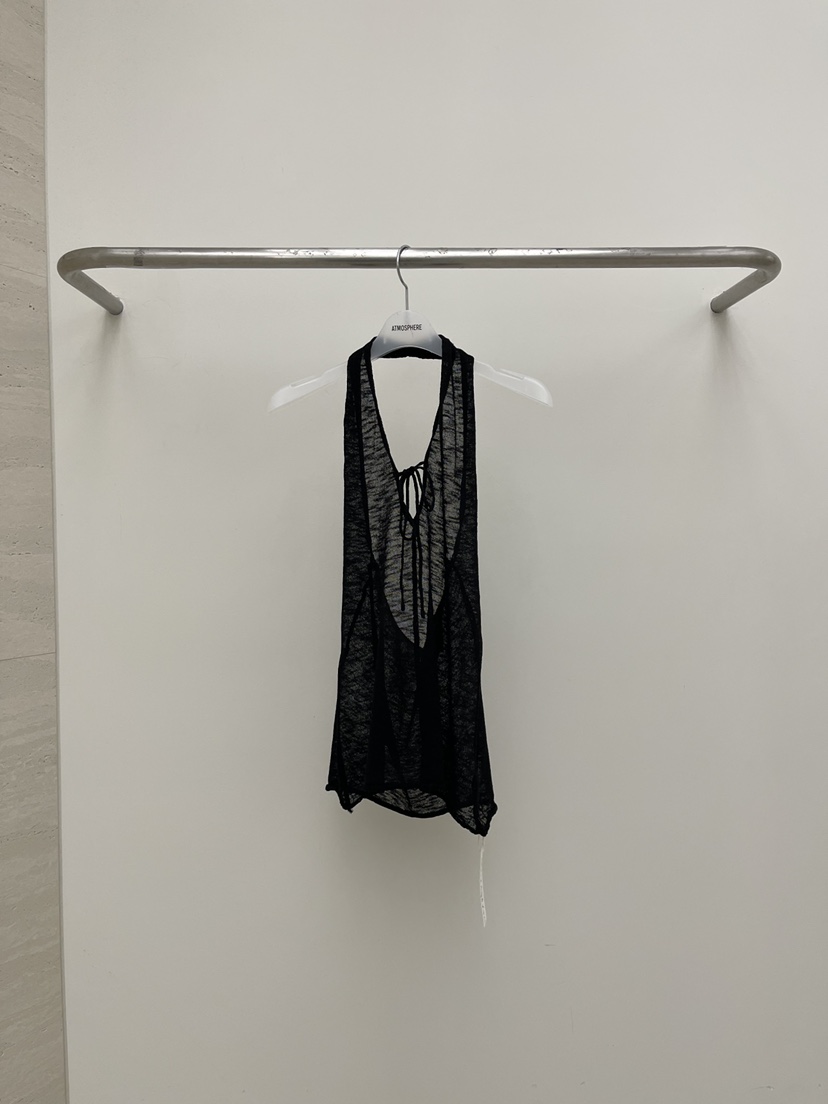 ATMOSPHERE東大門實拍韓國女裝新品26夏季時尚吊帶背心露背ATMOSPHERE/BLING吊帶/背心圖色3