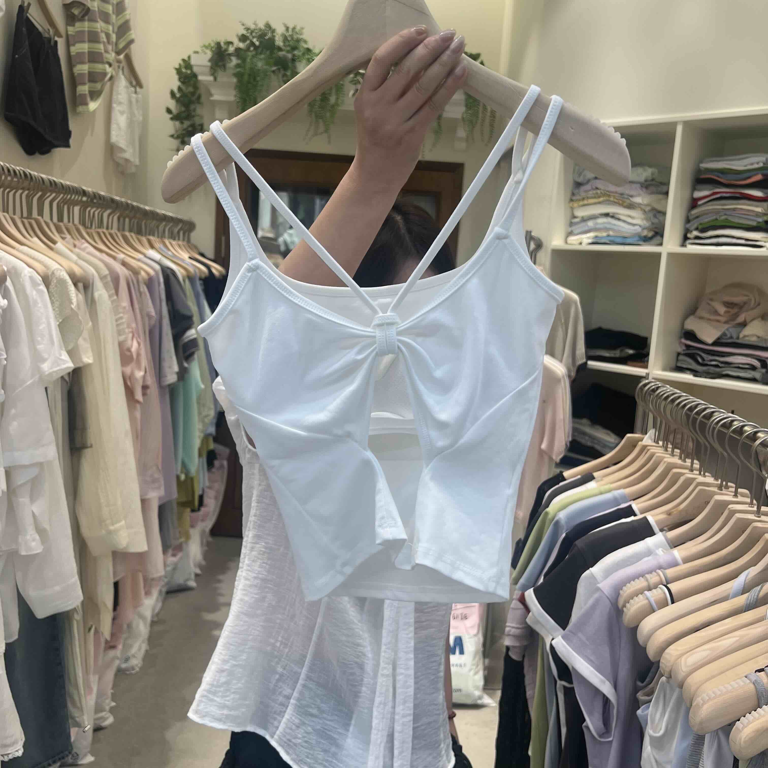ONE MONE韓國直郵女士新款熱賣時尚職業26夏季吊帶背心無袖ONE MONE吊帶/背心