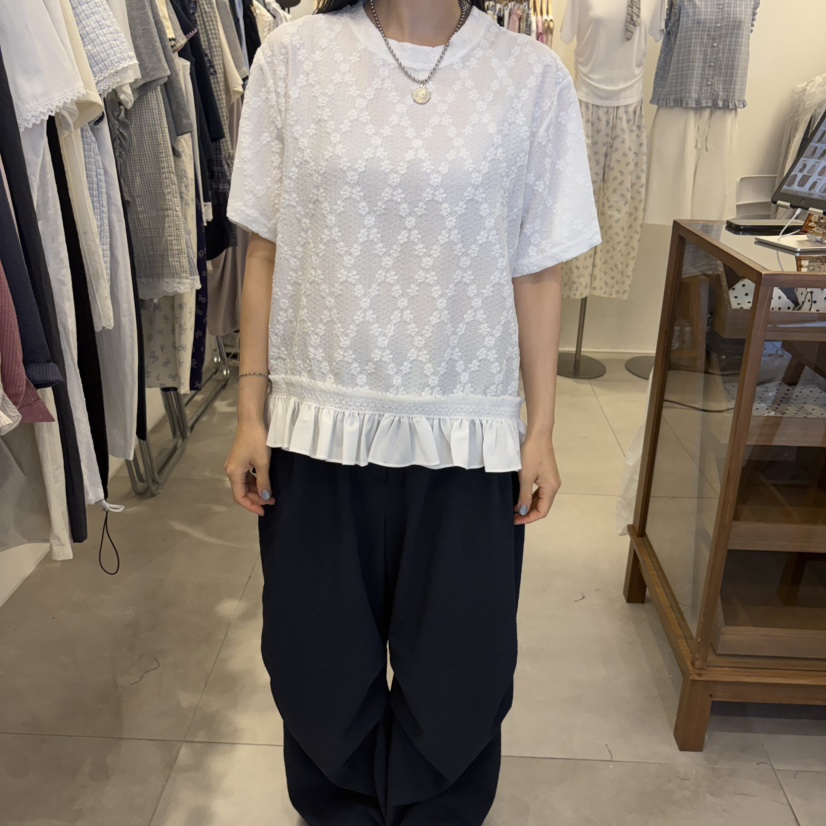 TAN&amp;COMO韓國代購女士新款人氣職業熱賣26春夏26夏季T恤tan-COMOT恤
