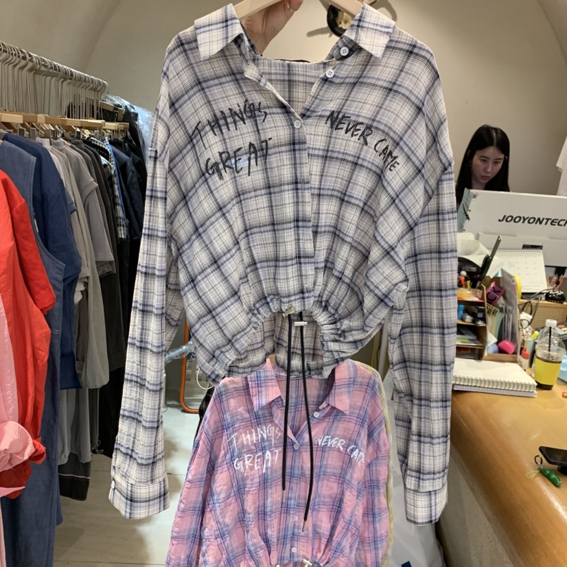 BLACKFRIDAY韓國代購女裝新款人氣熱賣休閑推薦襯衫蕾絲衫BLACK FRIDAY襯衫/蕾絲衫圖色4