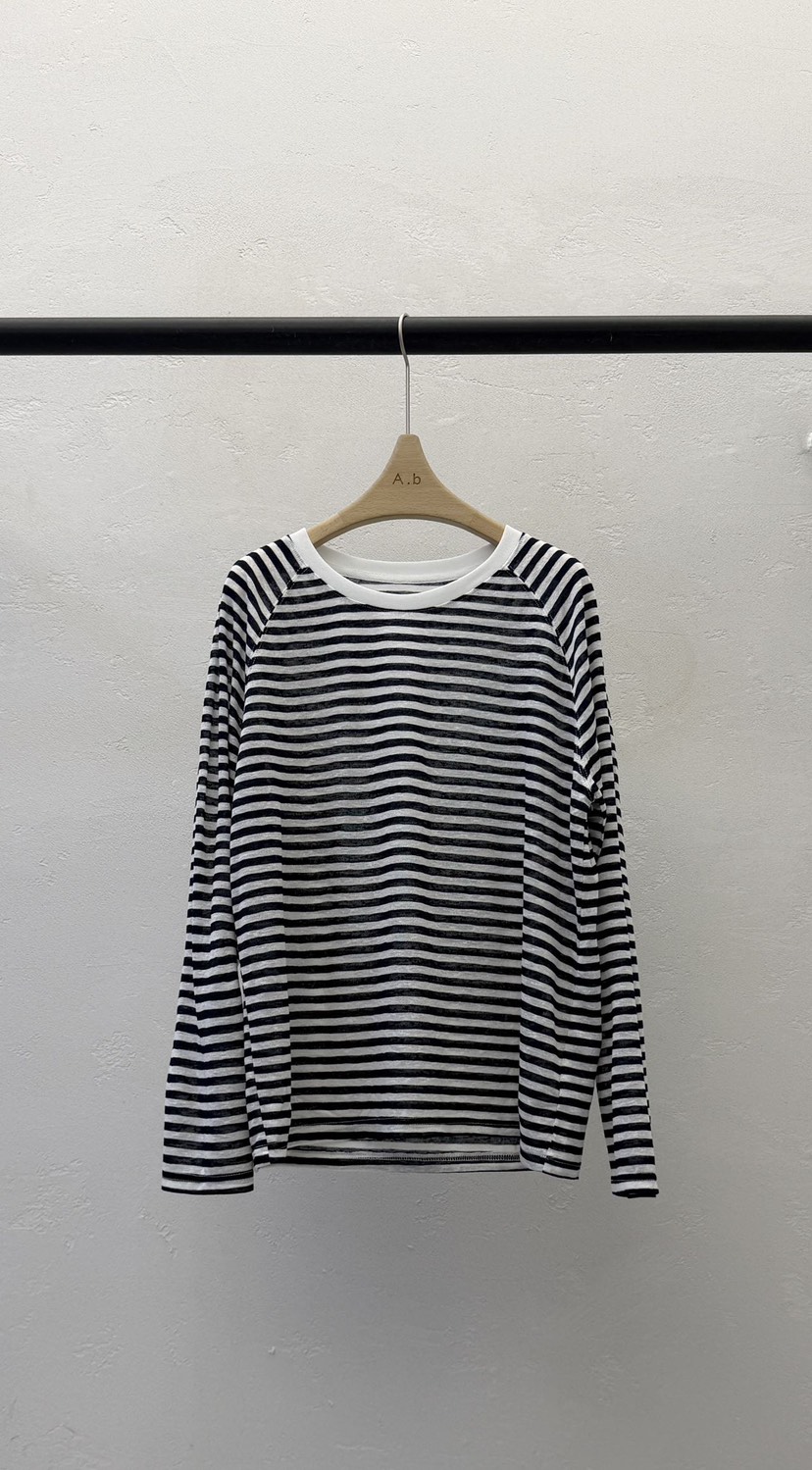 AUTUMN BEIGE-Q韓國直郵女裝新款人氣職業推薦長袖T恤亞麻A.b/AUTUMN BEIGE長袖T恤圖色3