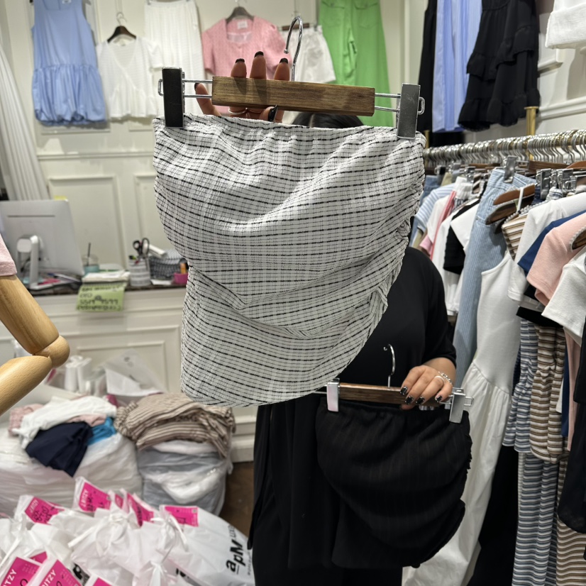J.RITZY韓國直郵女裝新款職業人氣26夏季吊帶背心粗花呢無袖J.RITZY吊帶/背心圖色1