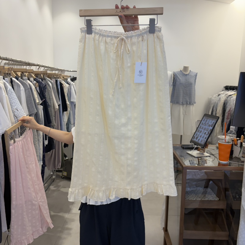 TAN&amp;COMO韓國代購女士新品熱賣休閑人氣26春夏推薦長裙tan-COMO長裙圖色1