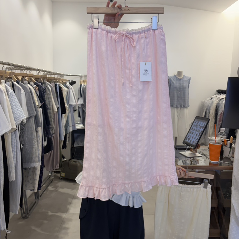 TAN&amp;COMO韓國代購女士新品熱賣休閑人氣26春夏推薦長裙tan-COMO長裙圖色2