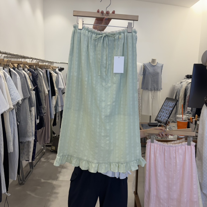TAN&amp;COMO韓國代購女士新品熱賣休閑人氣26春夏推薦長裙tan-COMO長裙圖色3