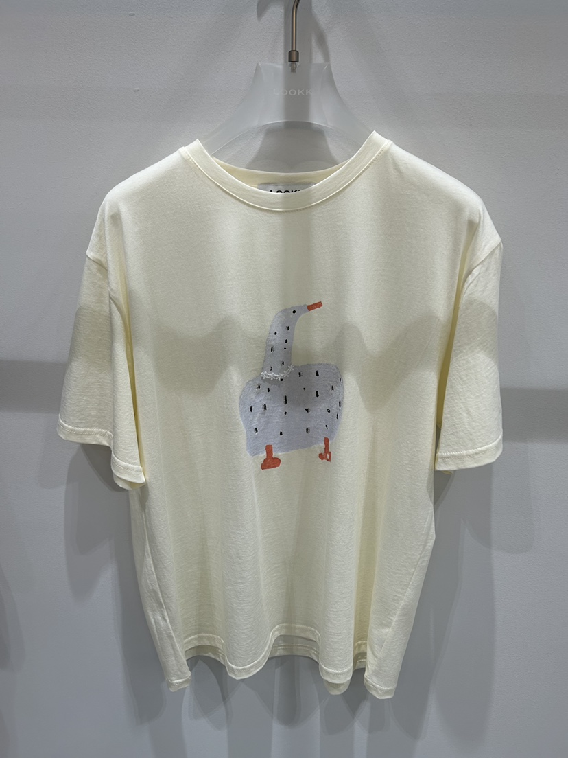 LOOKK/MIMME韓國直郵女裝新品推薦休閑職業熱賣26夏季T恤LOOKK/MIMMET恤圖色1