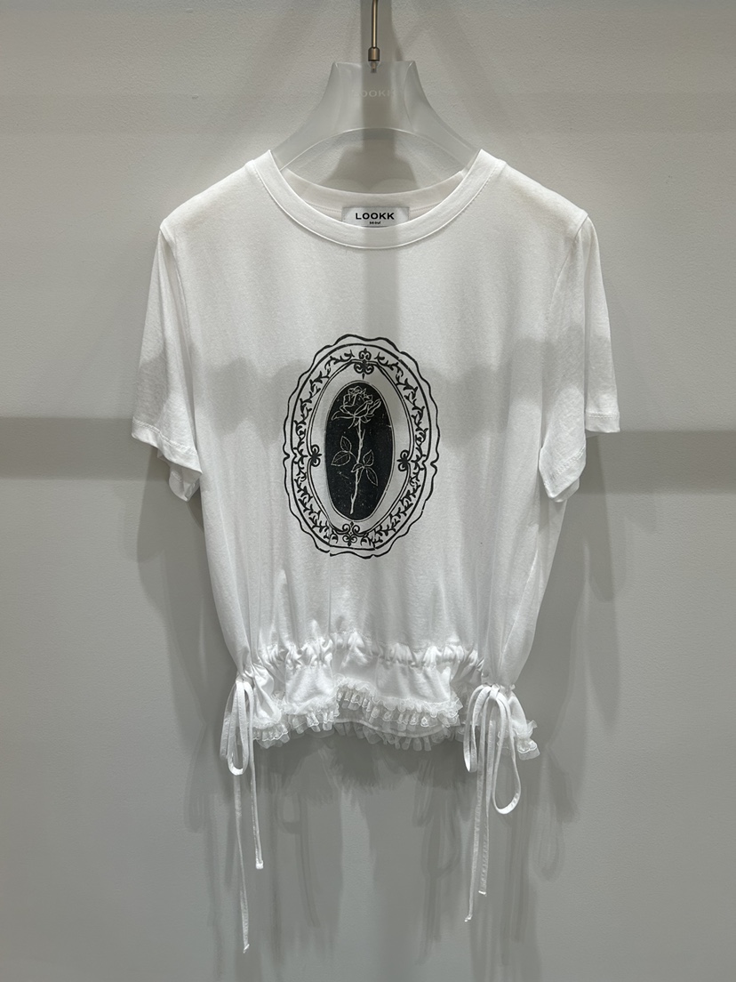 LOOKK/MIMME韓國直郵女裝新款休閑職業推薦時尚熱賣26春夏T恤LOOKK/MIMMET恤圖色3