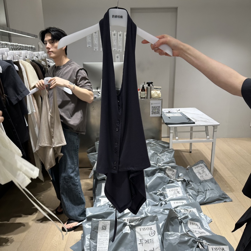 FAVOR-P東大門實拍韓國女裝新品26春夏熱賣時尚吊帶背心FAVOR-P吊帶/背心圖色2