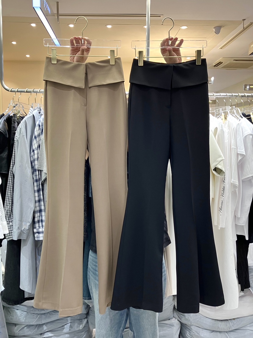 WORK SHOP韓國直郵女裝新品26夏季時尚休閑人氣熱賣休閑褲Work_shop休閑褲
