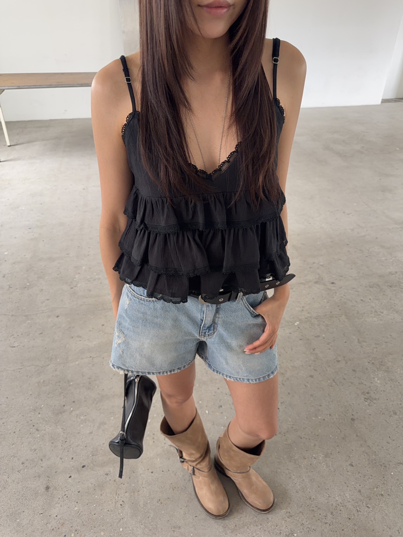 ACME韓國直郵女裝新款推薦26春夏熱賣人氣時尚職業吊帶背心ACME吊帶/背心