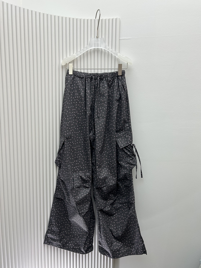 LOOKK/MIMME韓國代購女士新款26夏季推薦熱賣休閑褲口袋LOOKK/MIMME休閑褲圖色2墨色