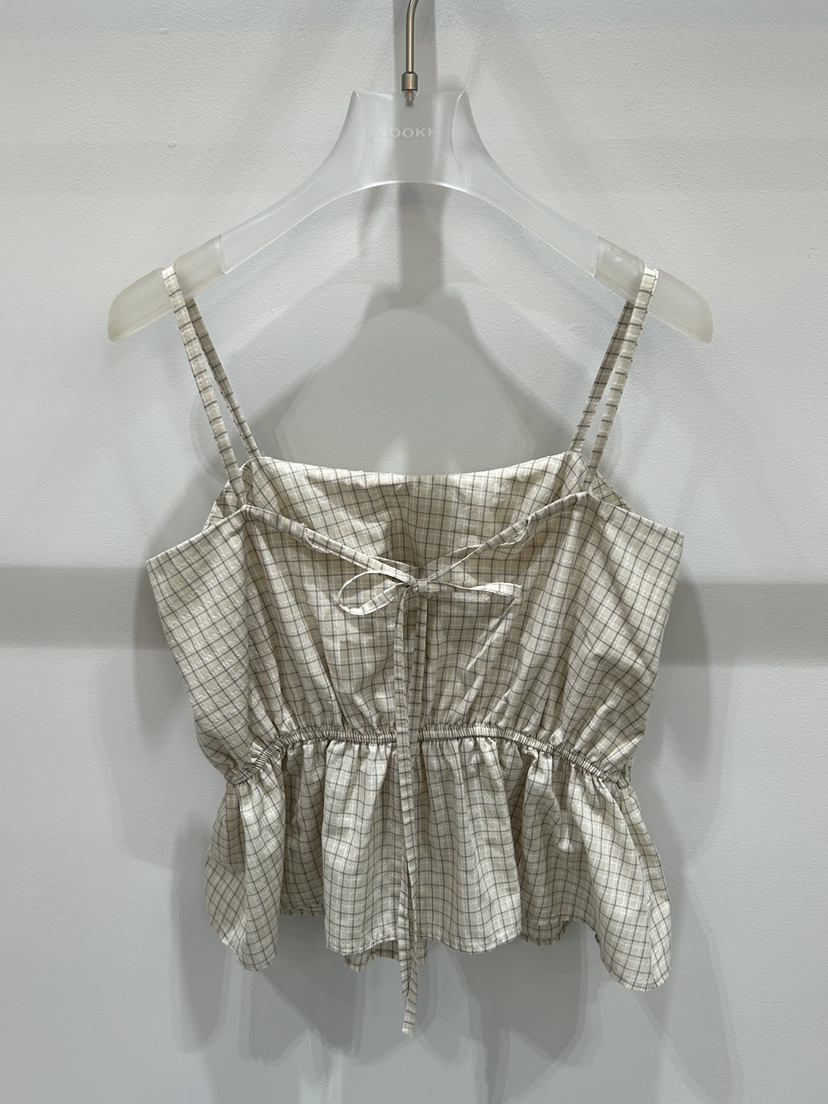 LOOKK/MIMME韓國東大門直郵女士新品26春夏休閑吊帶背心LOOKK/MIMME吊帶/背心