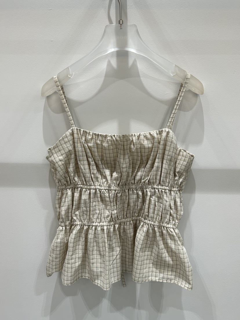 LOOKK/MIMME韓國東大門直郵女士新品26春夏休閑吊帶背心LOOKK/MIMME吊帶/背心圖色1