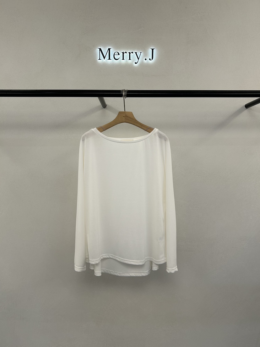 MERRY-J韓國直郵女士新品推薦熱賣時尚26夏季休閑長袖T恤MERRY-J長袖T恤圖色2