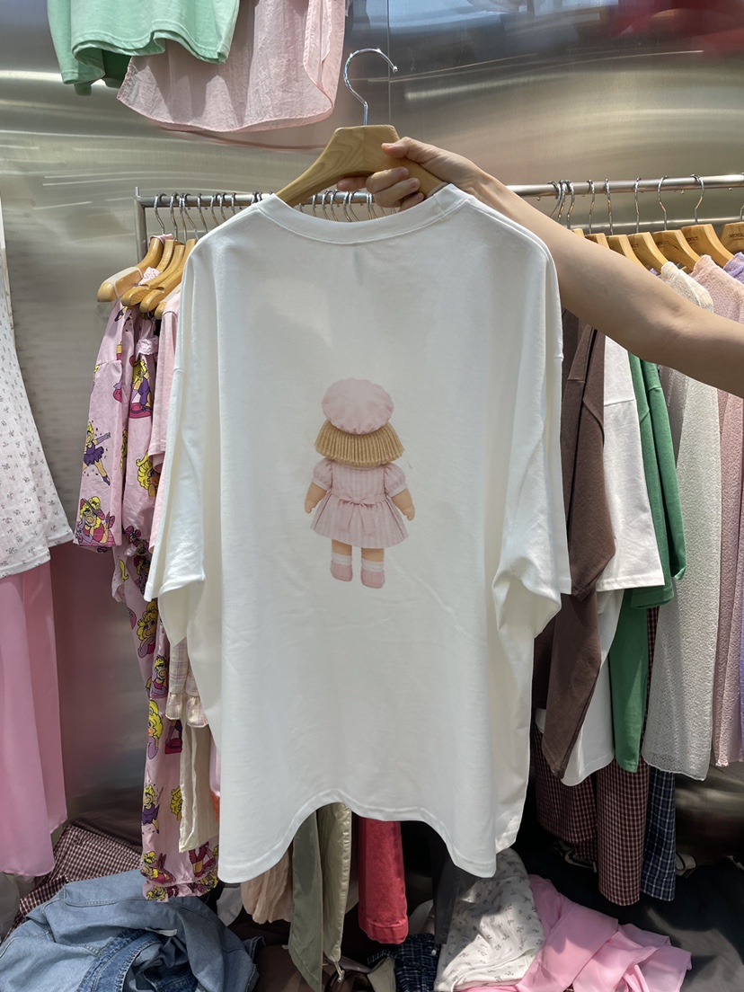 MENDL S韓國直郵實拍女裝新品休閑時尚推薦26夏季人氣T恤MENDL ST恤