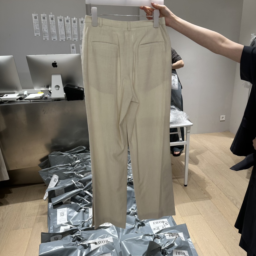 FAVOR-P東大門實拍韓國女士新品休閑熱賣職業26夏季休閑褲FAVOR-P休閑褲