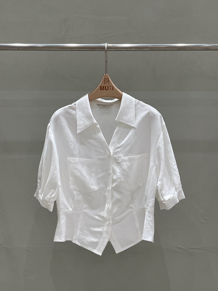 THE MUI韓國直郵女裝新款職業熱賣休閑26夏季襯衫蕾絲衫THE MUI襯衫/蕾絲衫圖色1
