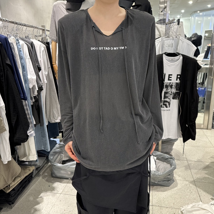 HERTZ-P韓國直郵實拍女裝新品休閑人氣26春夏職業長袖T恤HERTZ-P長袖T恤圖色3