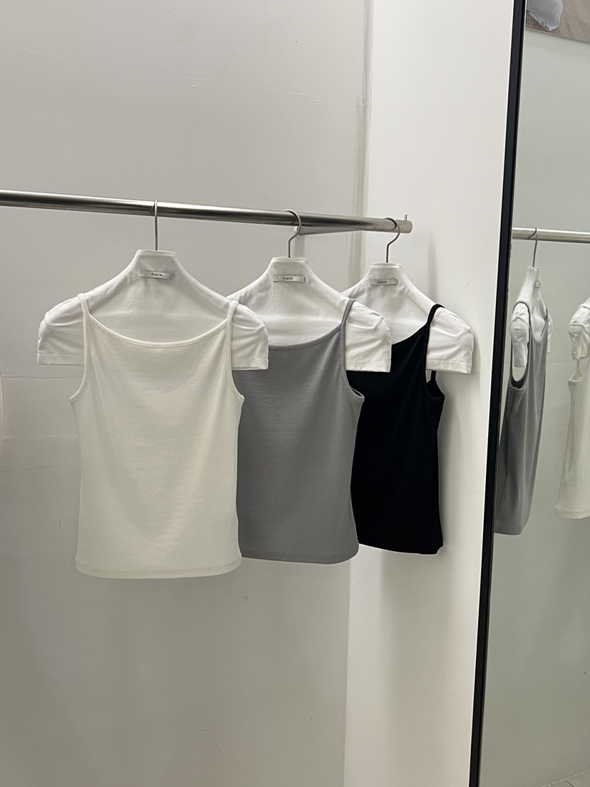 REGULARLY/PLACOR韓國直郵女裝新品人氣時尚職業吊帶背心REGULARLY/PLACOR吊帶/背心