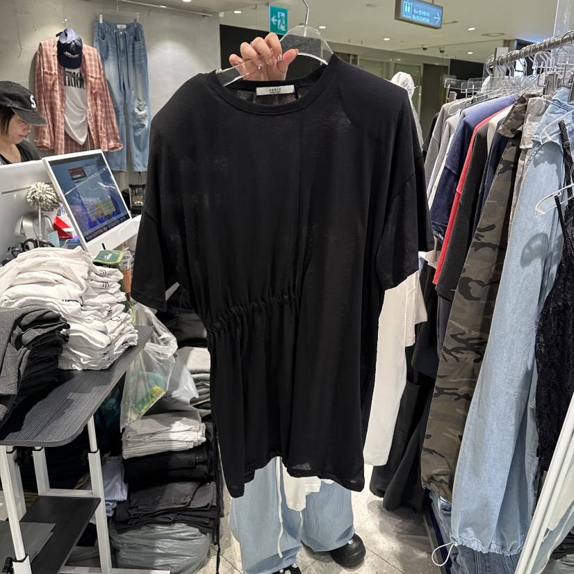 HERTZ-P韓國東大門代購女裝新品熱賣時尚人氣26夏季職業T恤HERTZ-PT恤圖色2