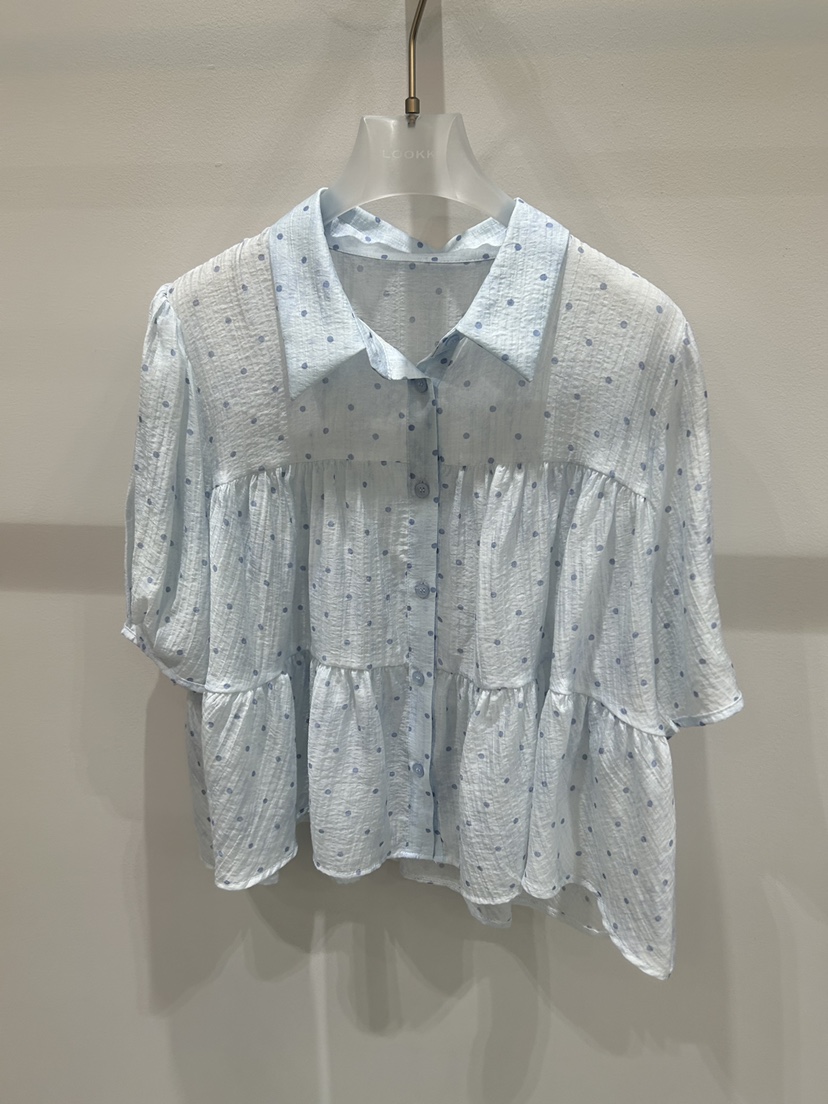 LOOKK/MIMME韓國東大門直郵女裝新款26夏季熱賣襯衫蕾絲衫LOOKK/MIMME襯衫/蕾絲衫圖色1