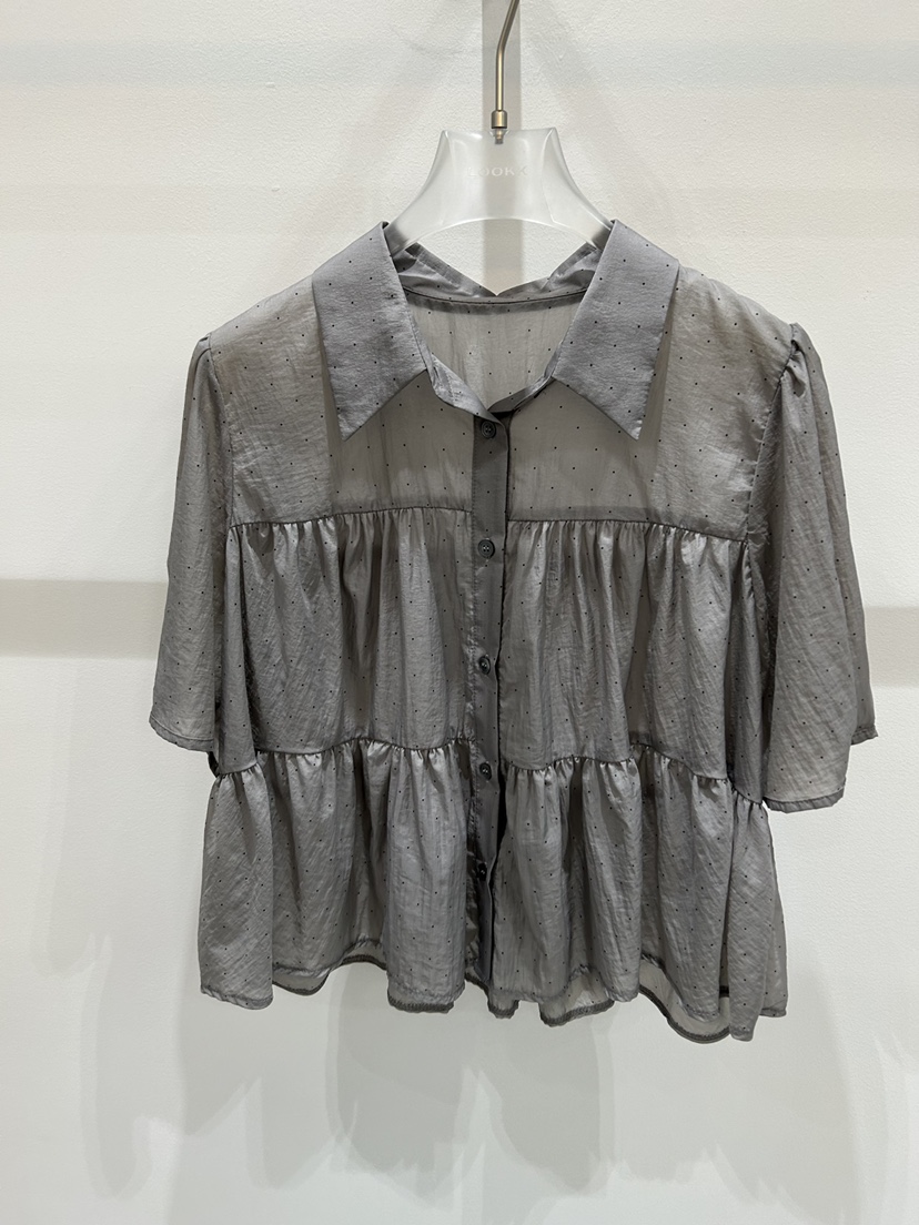 LOOKK/MIMME韓國東大門直郵女裝新款26夏季熱賣襯衫蕾絲衫LOOKK/MIMME襯衫/蕾絲衫圖色3