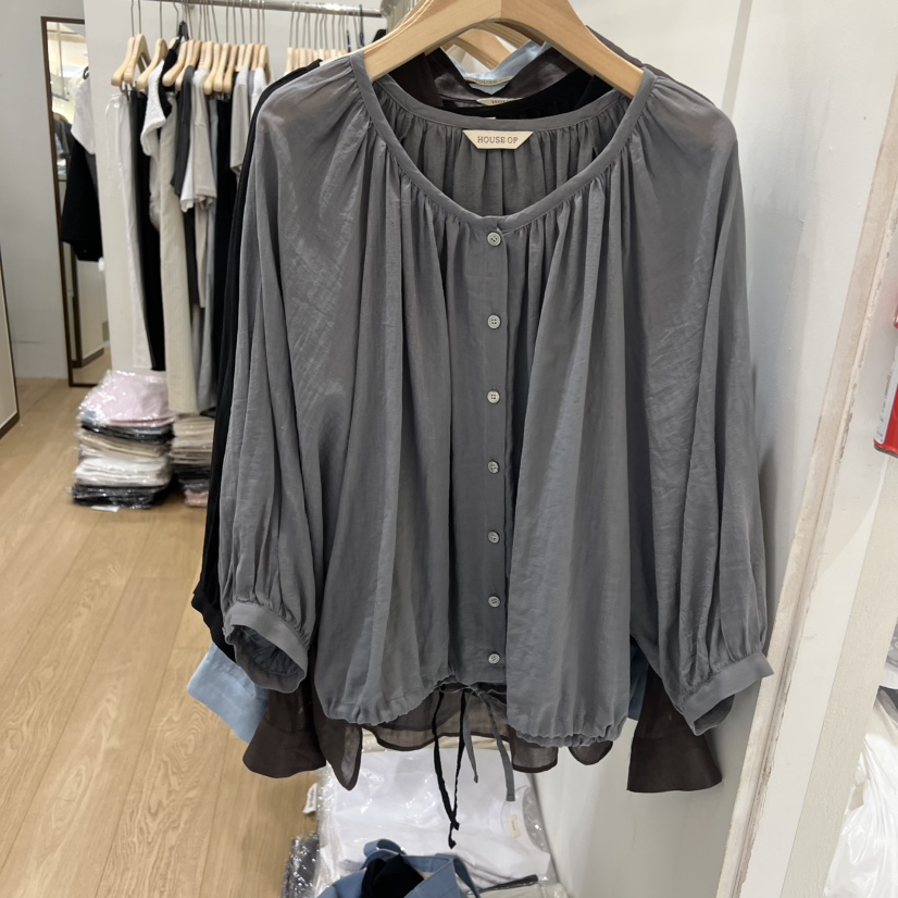 HOUSE OF/DE MERRY韓國東大門直郵女士新品時尚襯衫蕾絲衫HOUSE OF/DE MERRY襯衫/蕾絲衫圖色3