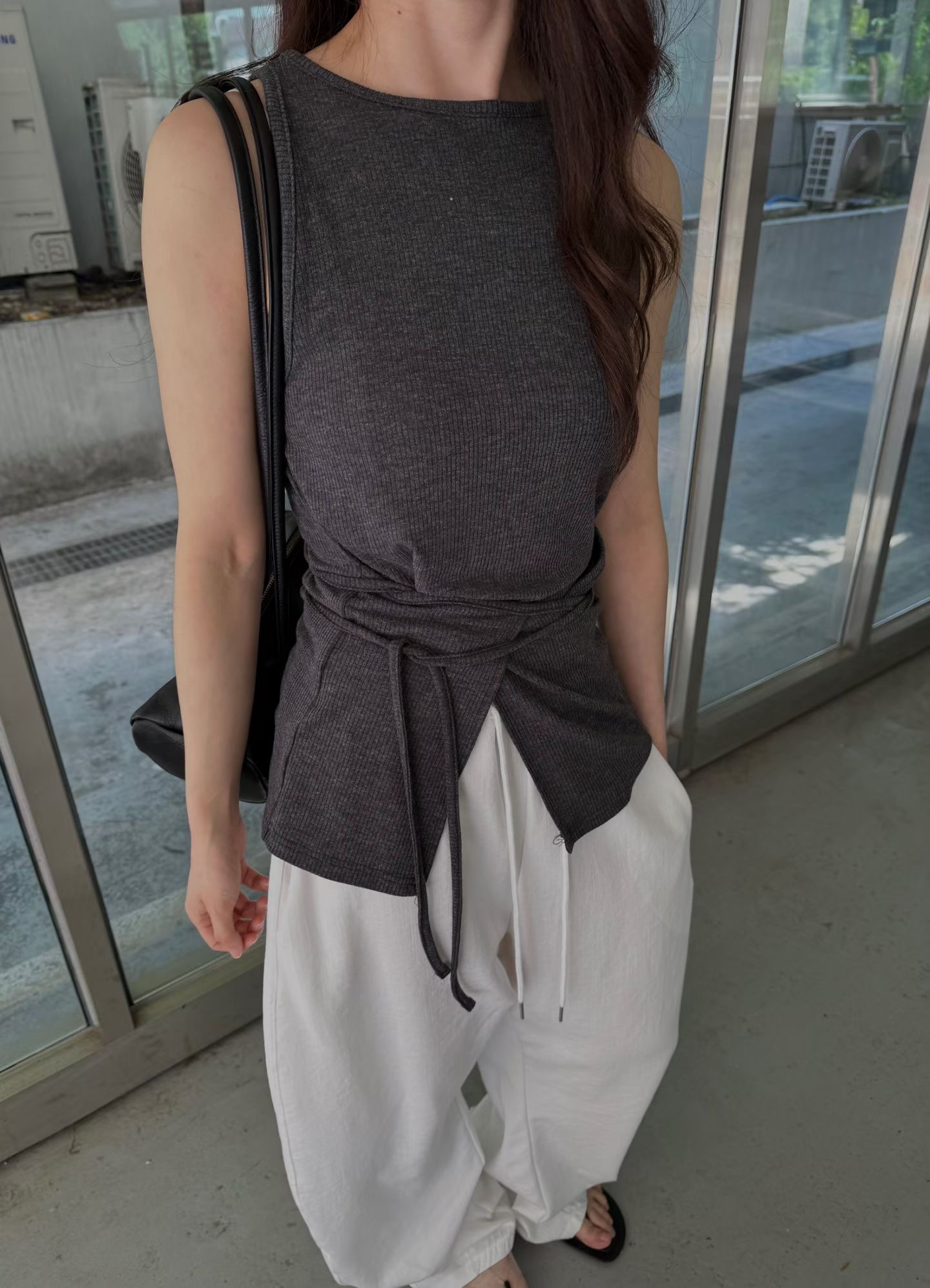 DODO QUEEN-도도퀸-T韓國東大門直郵女士新品時尚吊帶背心DODO QUEEN-2件起吊帶/背心