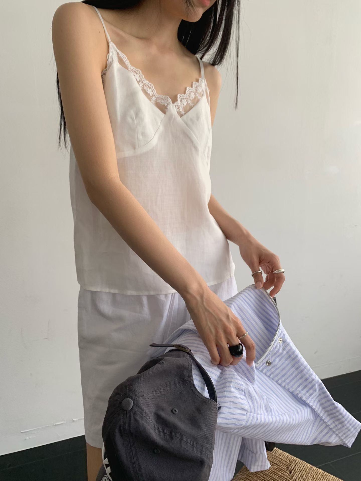 MINTYGREEN韓國直郵女士新品時尚熱賣推薦26夏季吊帶背心MINTYGREEN-2件起吊帶/背心