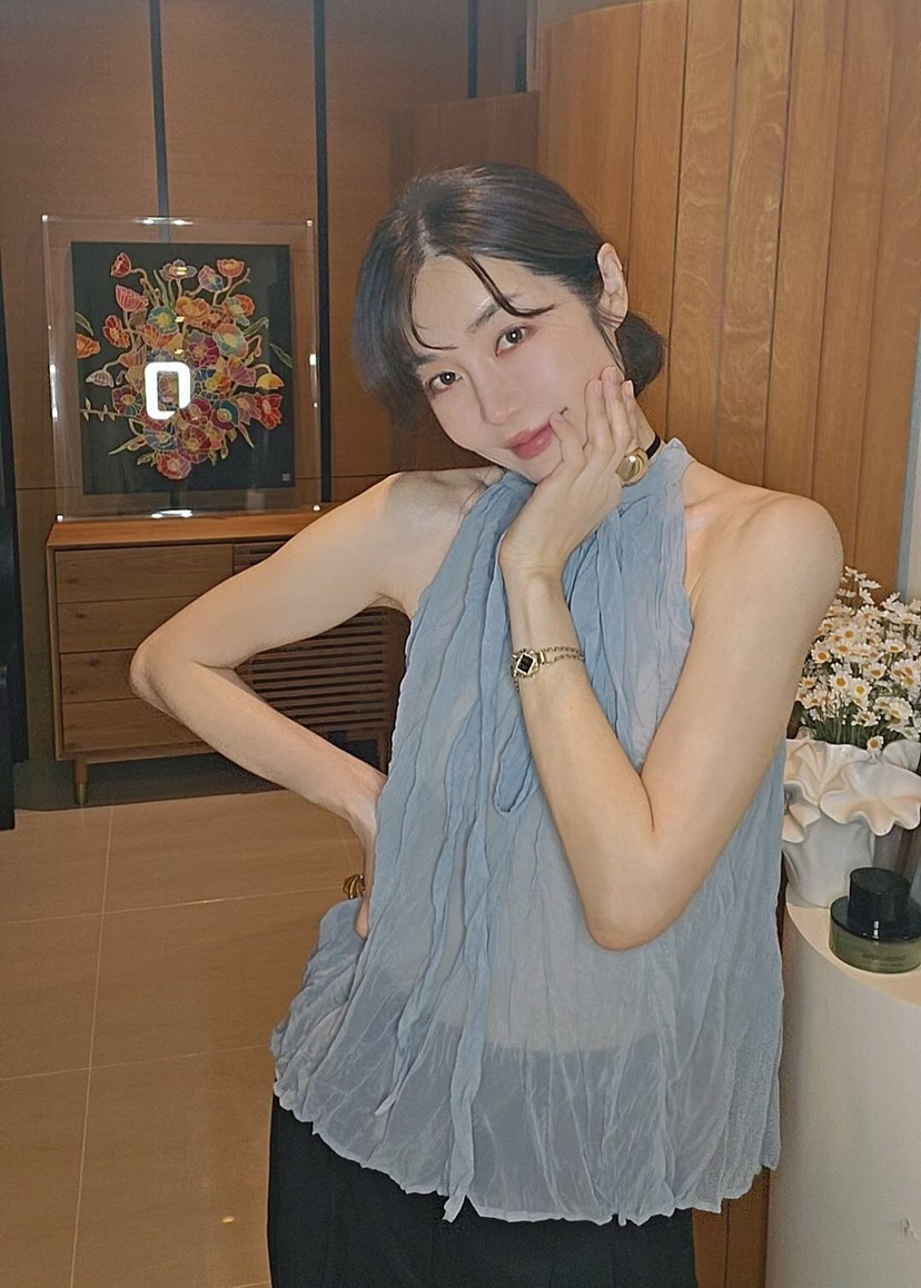 GENTLE B/LOVENTINA東大門實拍韓國女裝新品人氣吊帶背心GENTLE B/LOVENTINA吊帶/背心