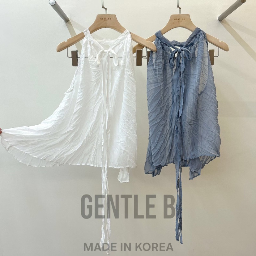 GENTLE B/LOVENTINA東大門實拍韓國女裝新品人氣吊帶背心GENTLE B/LOVENTINA吊帶/背心
