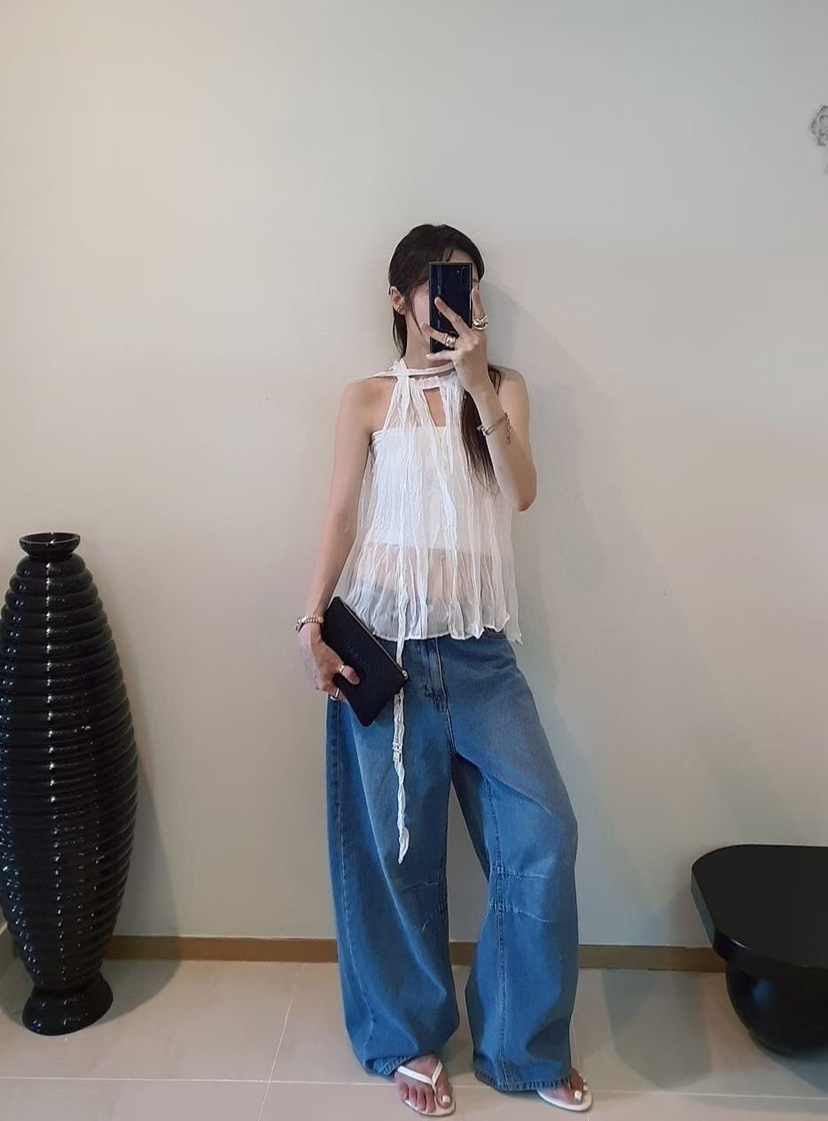 GENTLE B/LOVENTINA東大門實拍韓國女裝新品人氣吊帶背心GENTLE B/LOVENTINA吊帶/背心