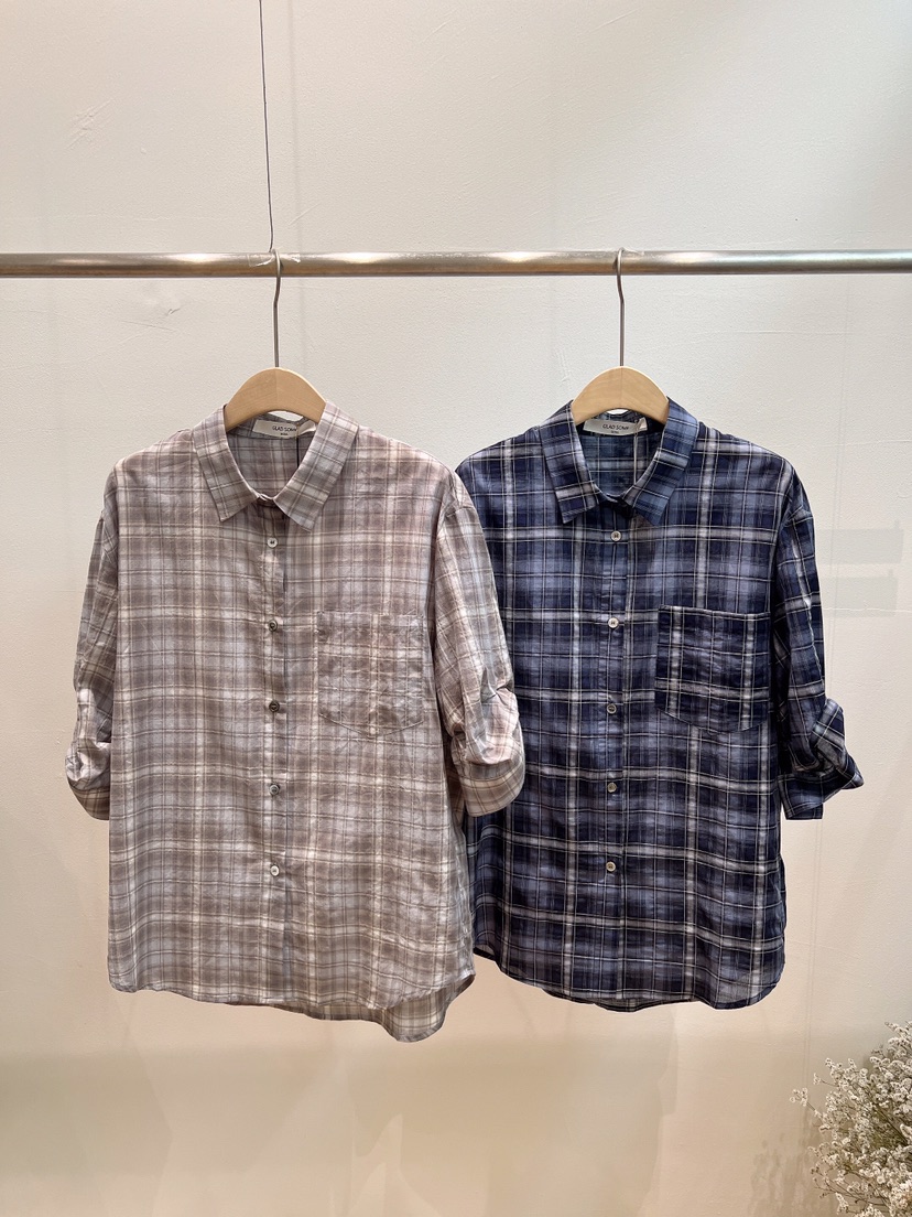 GLAD SOME韓國代購女裝新款休閑時尚26夏季人氣襯衫蕾絲衫GLAD SOME襯衫/蕾絲衫圖色2左二色