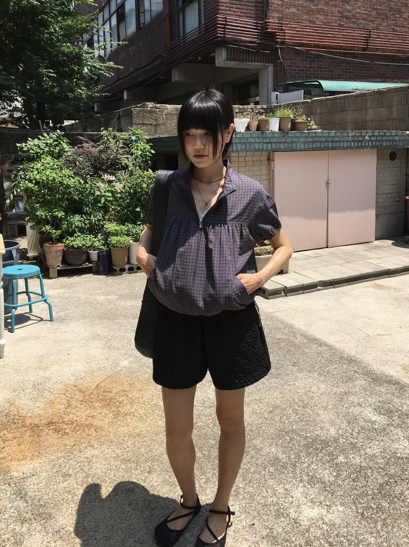 BAKING POWDER韓國東大門代購女士新款熱賣襯衫蕾絲衫高領BAKING POWDER襯衫/蕾絲衫