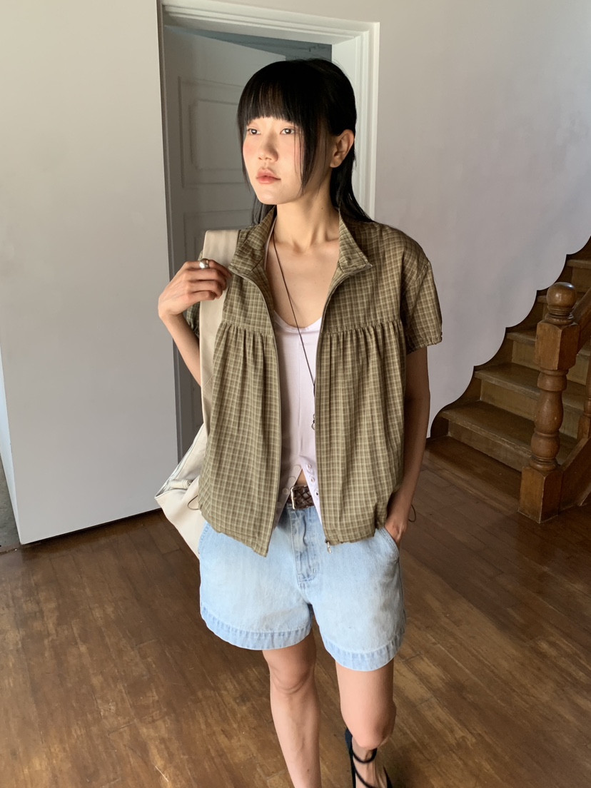 BAKING POWDER韓國東大門代購女士新款熱賣襯衫蕾絲衫高領BAKING POWDER襯衫/蕾絲衫