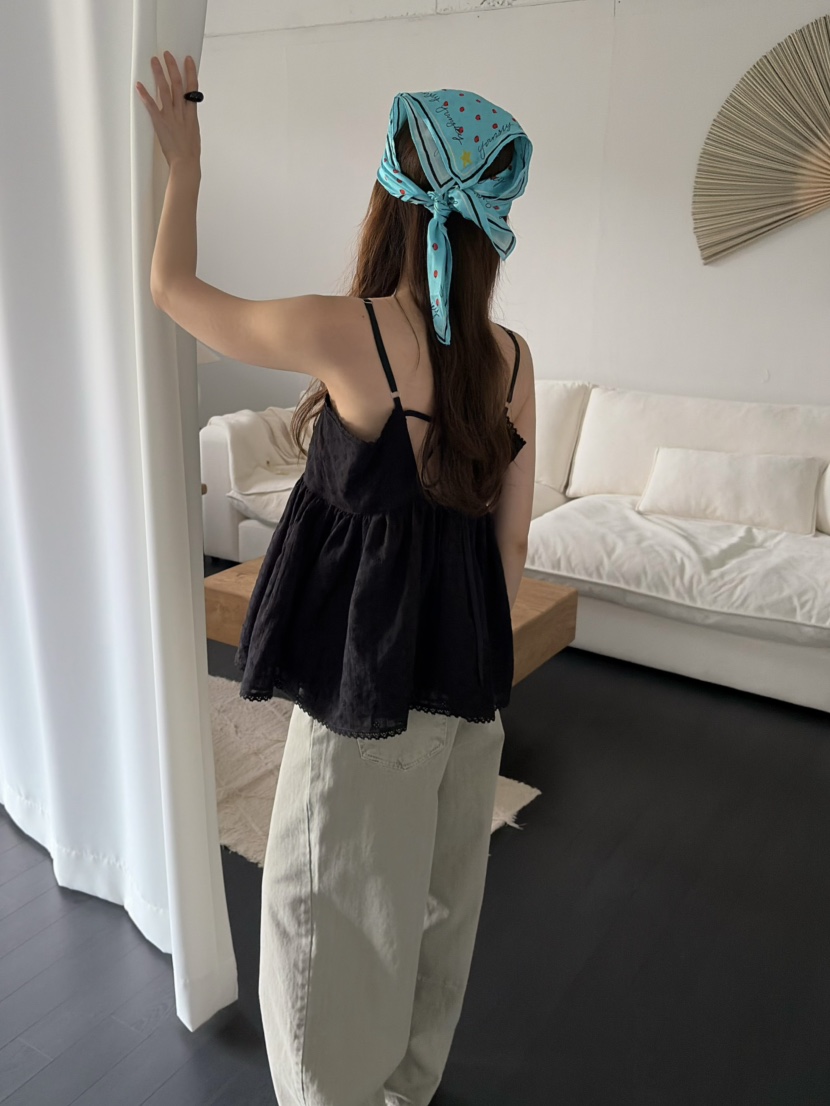 PEBBLE韓國直郵實拍女士新品推薦人氣26夏季熱賣吊帶背心PEBBLE吊帶/背心