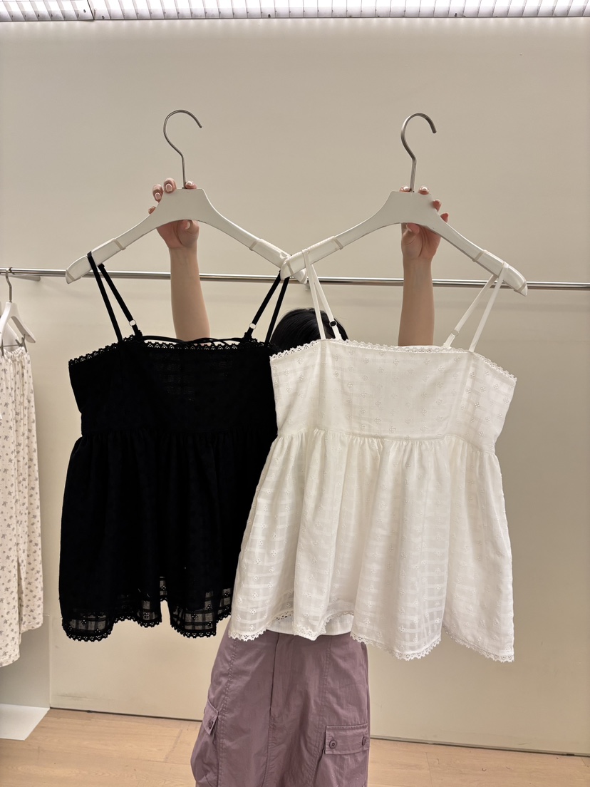 PEBBLE韓國直郵實拍女士新品推薦人氣26夏季熱賣吊帶背心PEBBLE吊帶/背心