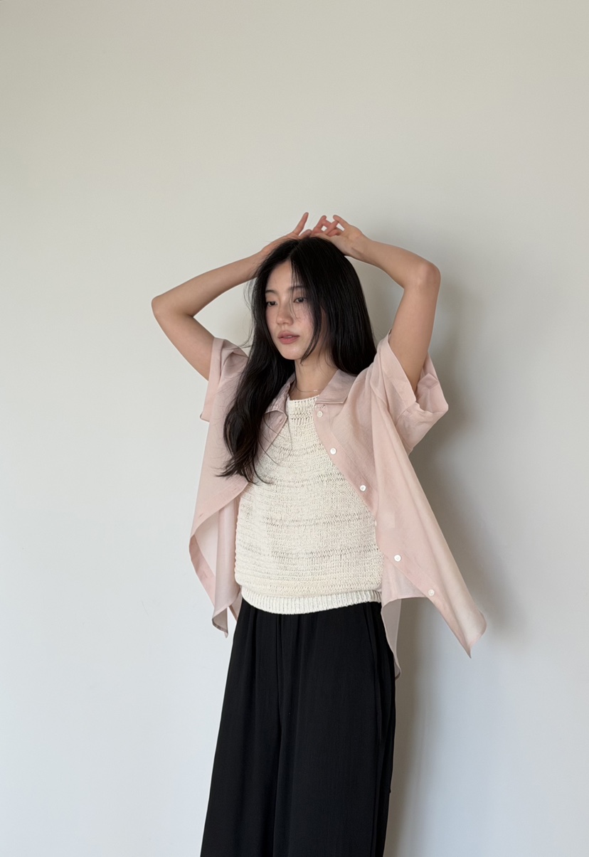 AMY GRACE-A韓國直郵女裝新款休閑熱賣吊帶背心針織無袖AMY GRACE吊帶/背心