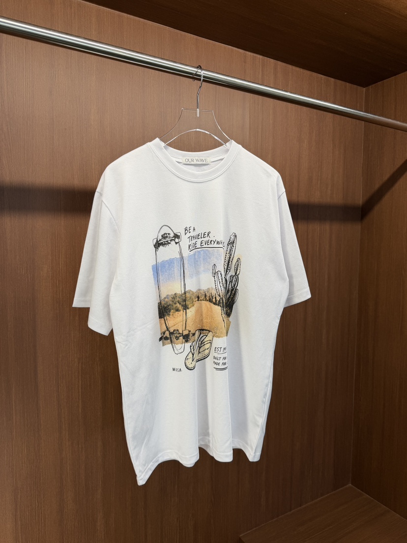 OURWAVE/OUR ROOM韓國直郵實拍女裝新品休閑熱賣推薦T恤Our Wave/Our RoomT恤圖色3